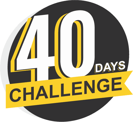 40 Days Challenge, weight loss challenge , 40 day weight loss challenge . personalized diet plan