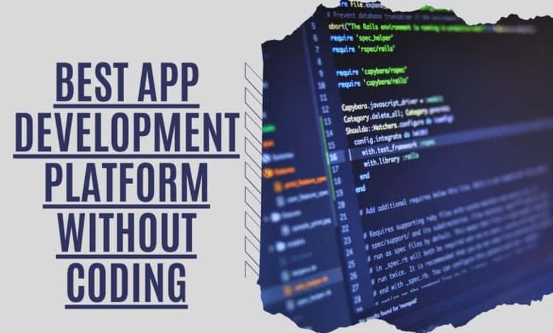 best app development platform without coding