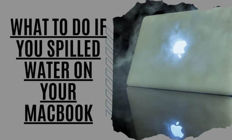 What to Do If You Spilled Water On Your MacBook